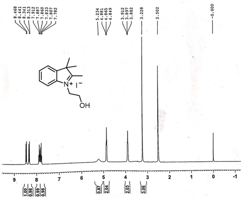 Lysosome fluorescent probe as well as preparation method and application thereof