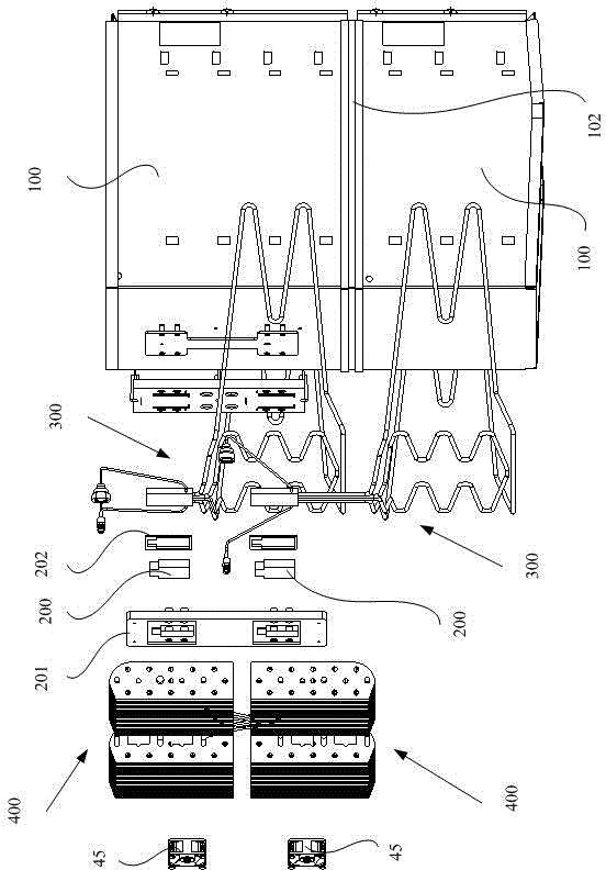 Cooling device and semiconductor refrigeration equipment