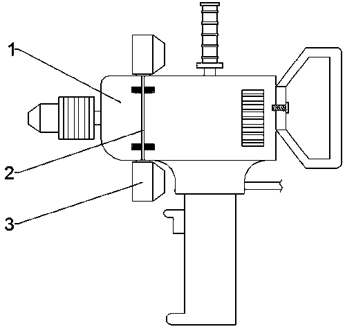 Cooling electric drill