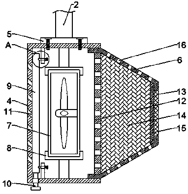 Cooling electric drill