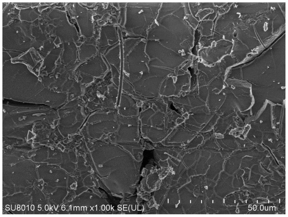 Ordered mesoporous silica-glass fiber paper composite material as well as preparation method and application thereof