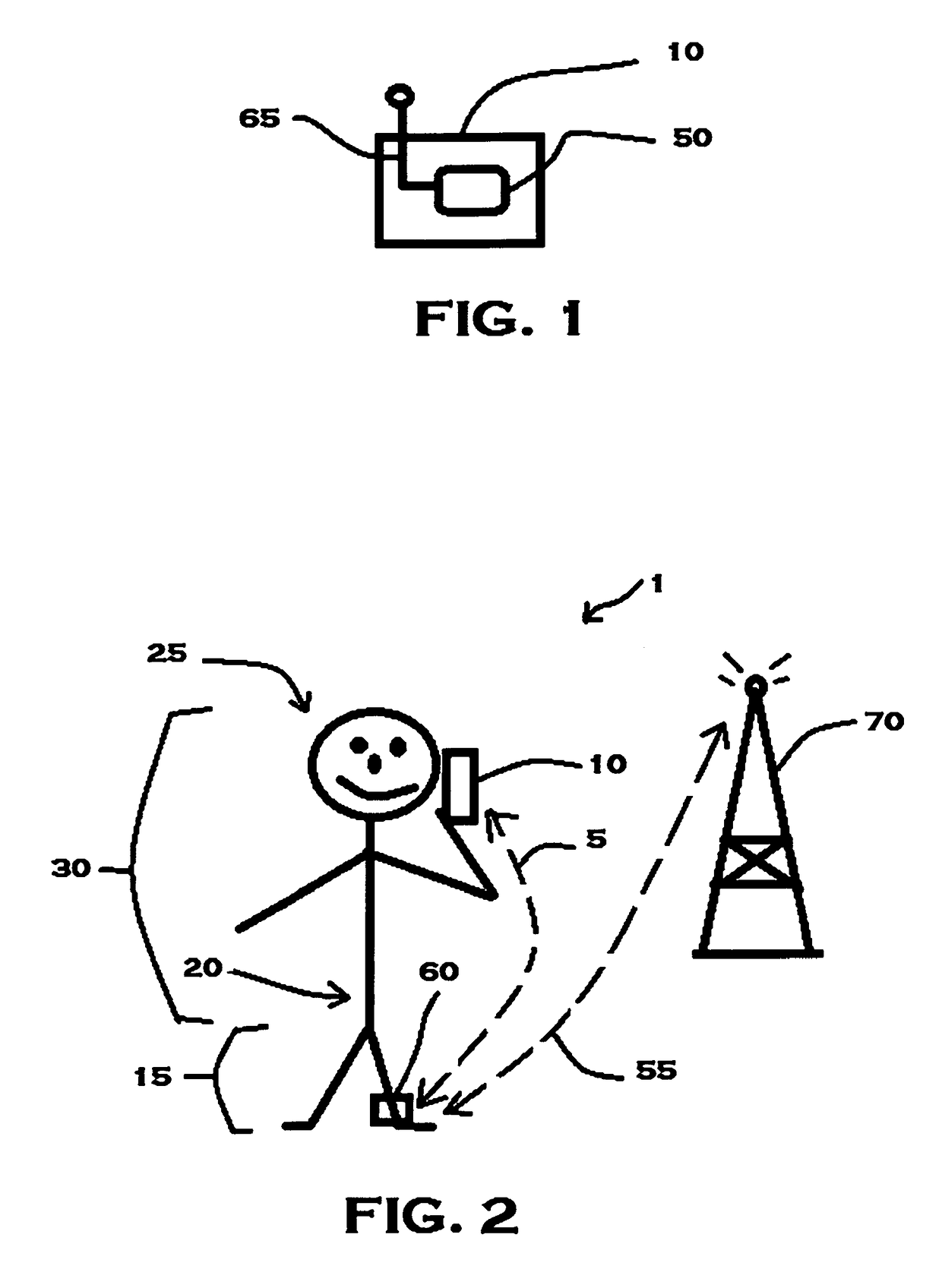 System of on-body mobile devices and methods of operation