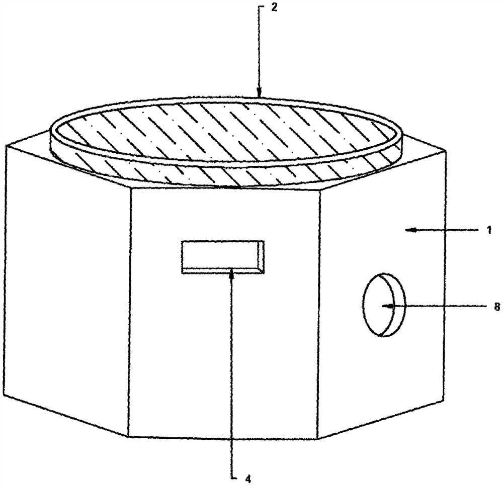 LAT honeycomb type water collecting device