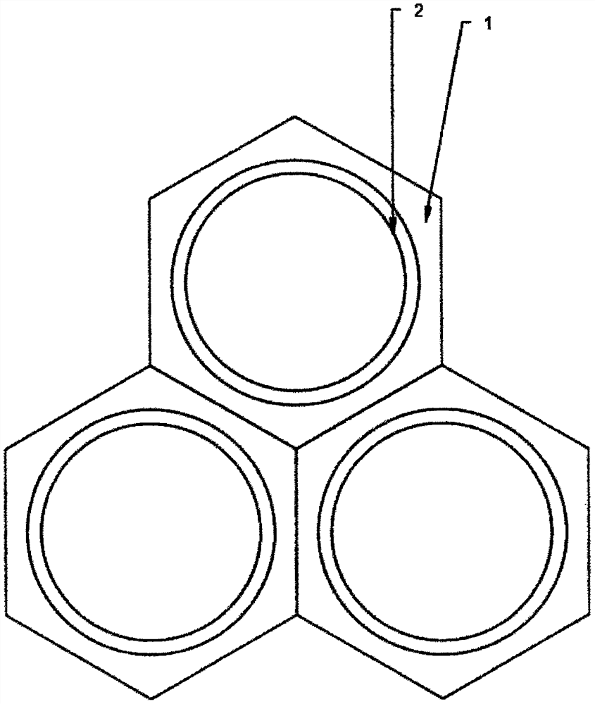 LAT honeycomb type water collecting device