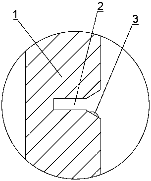 One-time molding composite pipe used for high-speed winding head