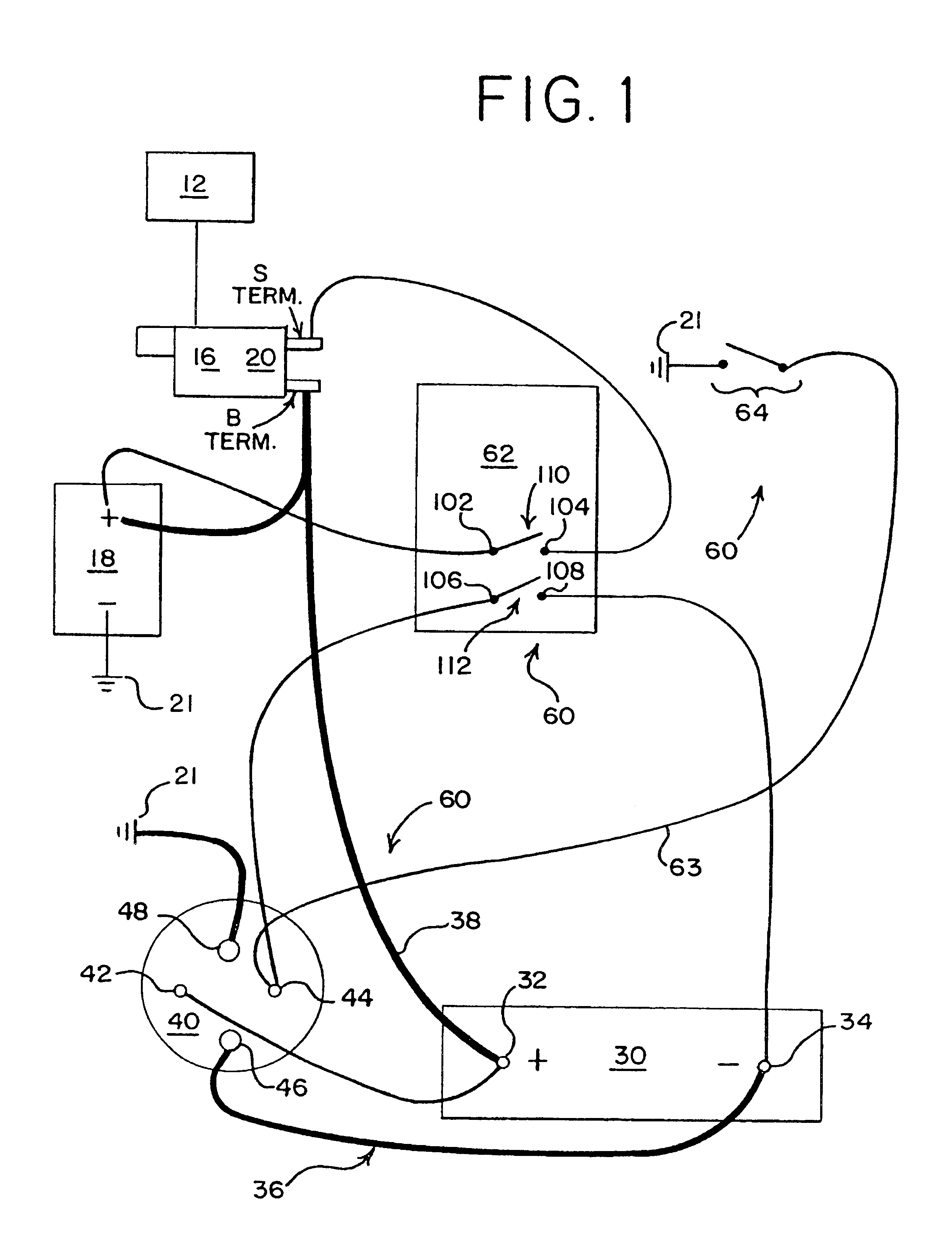 Vehicle with switched supplemental energy storage system for engine cranking