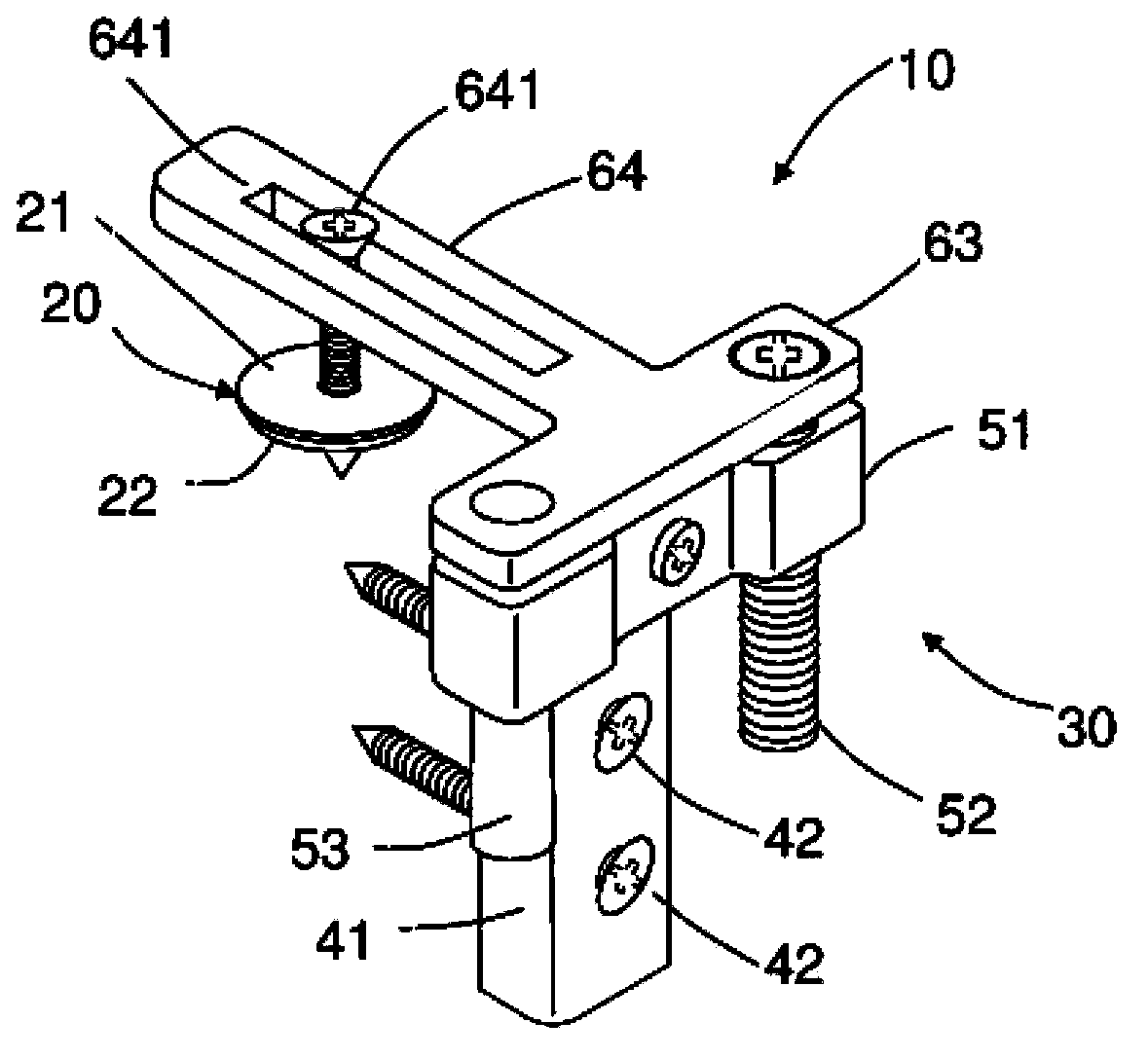 Alveolar bone amplification device as well as transverse amplification suite and longitudinal amplification suite thereof