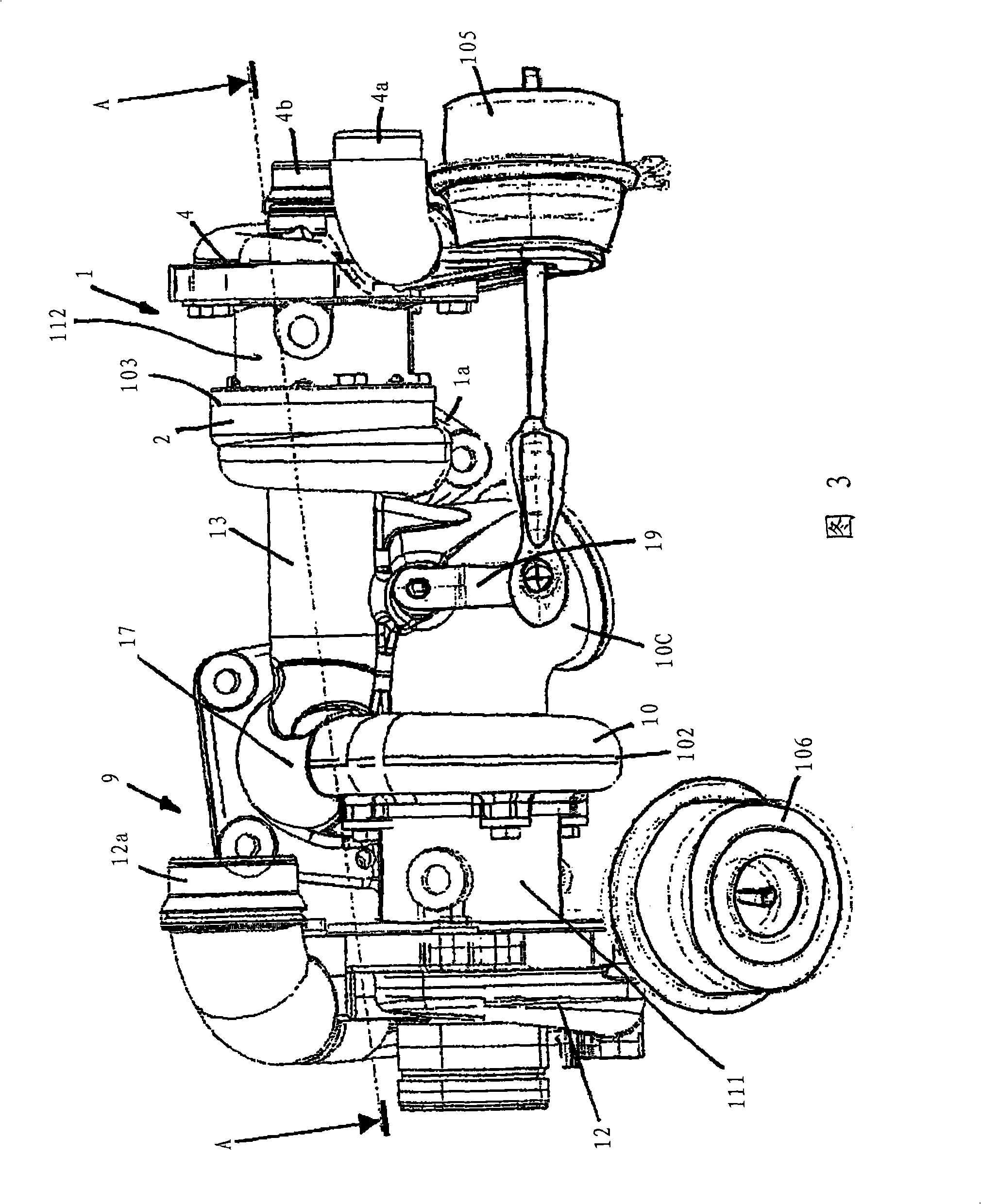 Two-stage turbo-charger engine system