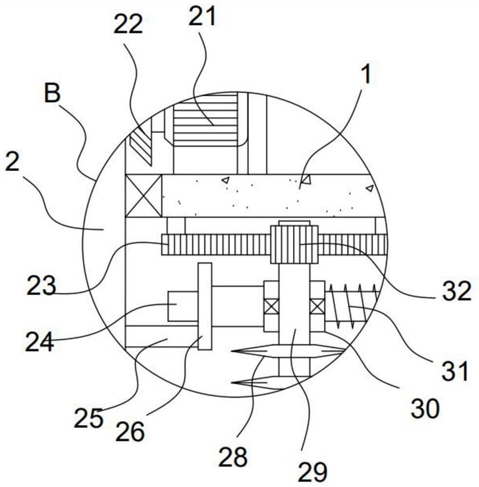 Raw material pretreatment device for hydrogen purification