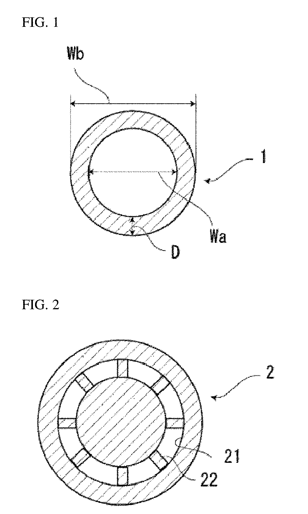 Tearable tube formed from fluororesin