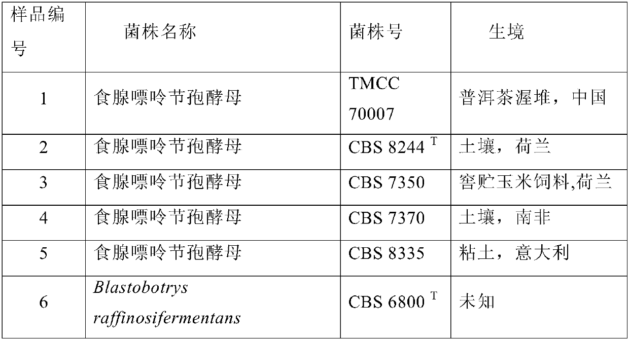 DNA bar code primers for rapidly identifying blastobotrys adeninivorans strain, DNA bar code, kit, method and application