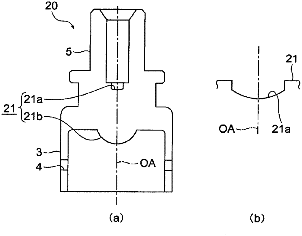 Optical socket and optical module containing same