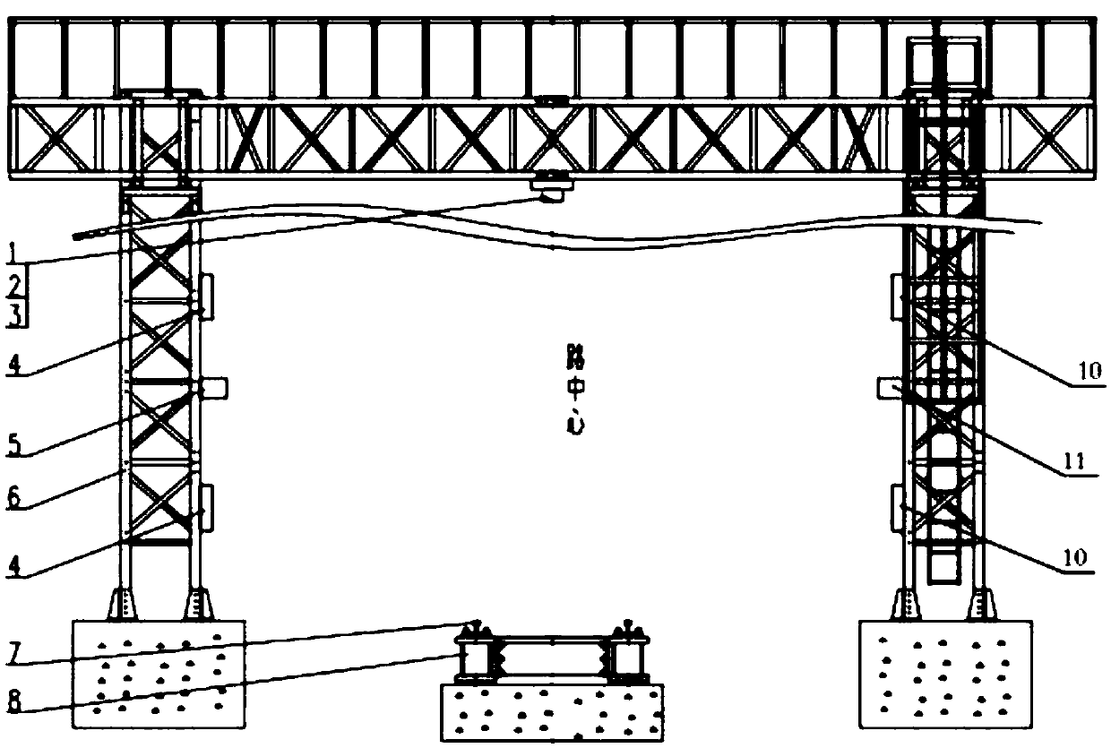 Railway special line vehicle safety monitoring device and method