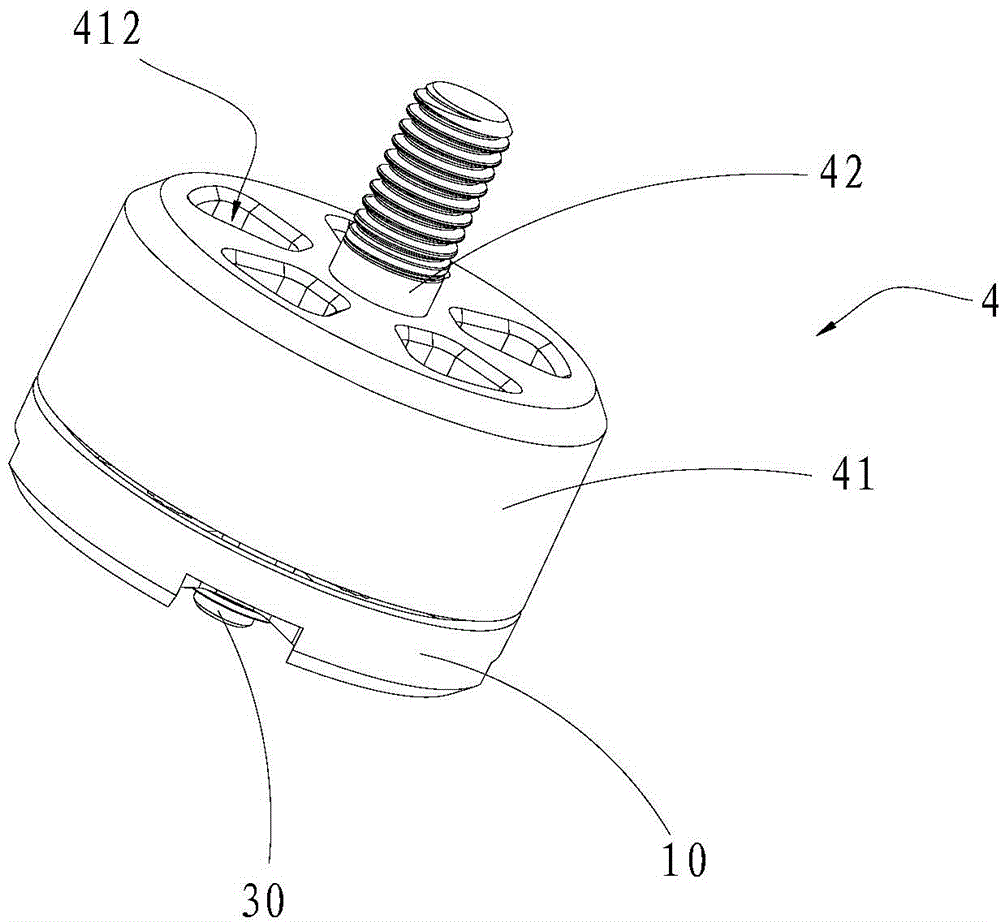 Brushless plastic motor and manufacturing method thereof