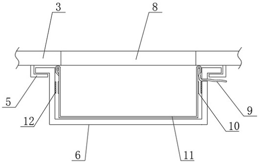 Nursing bed with urination and defecation nursing function