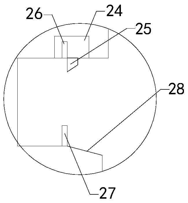 Automobile edging mechanism