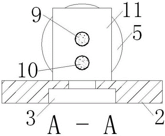 Numerically-controlled brake cam shaft grinding machine