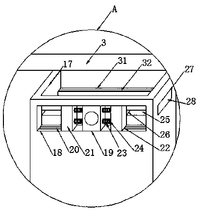 Electric metering device mounting rack