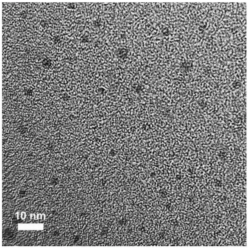 Method for detecting ferric ions by using fluorescent carbon quantum dots