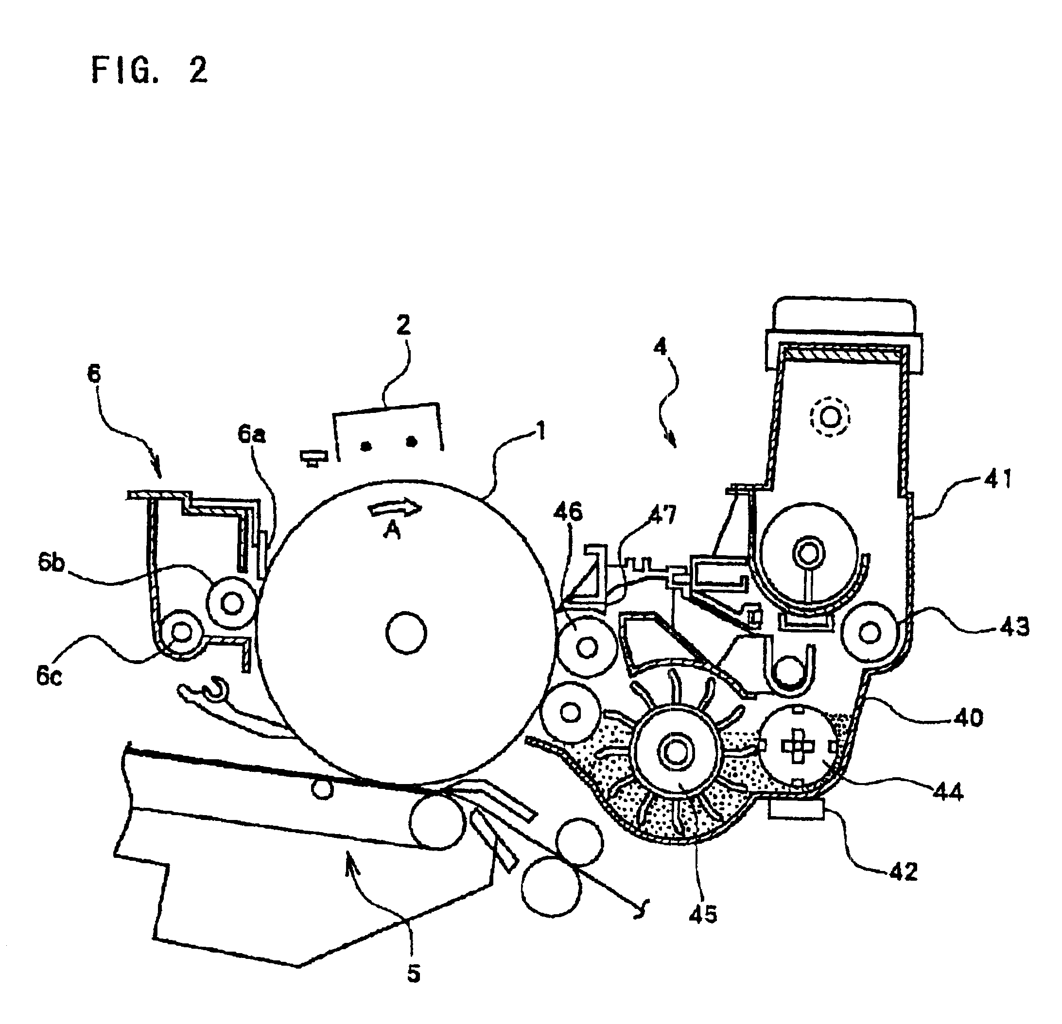 Toner for two-component developer, image forming method and device for developing electrostatic latent image