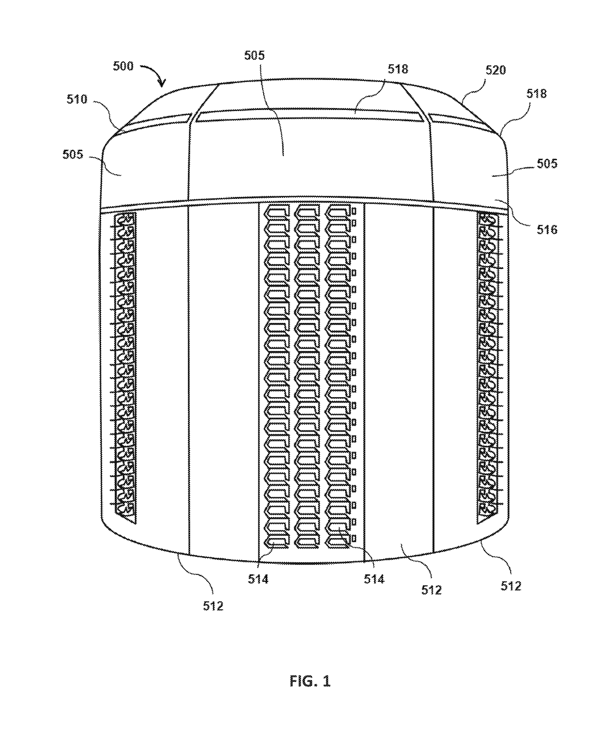 Sensing location of rack components