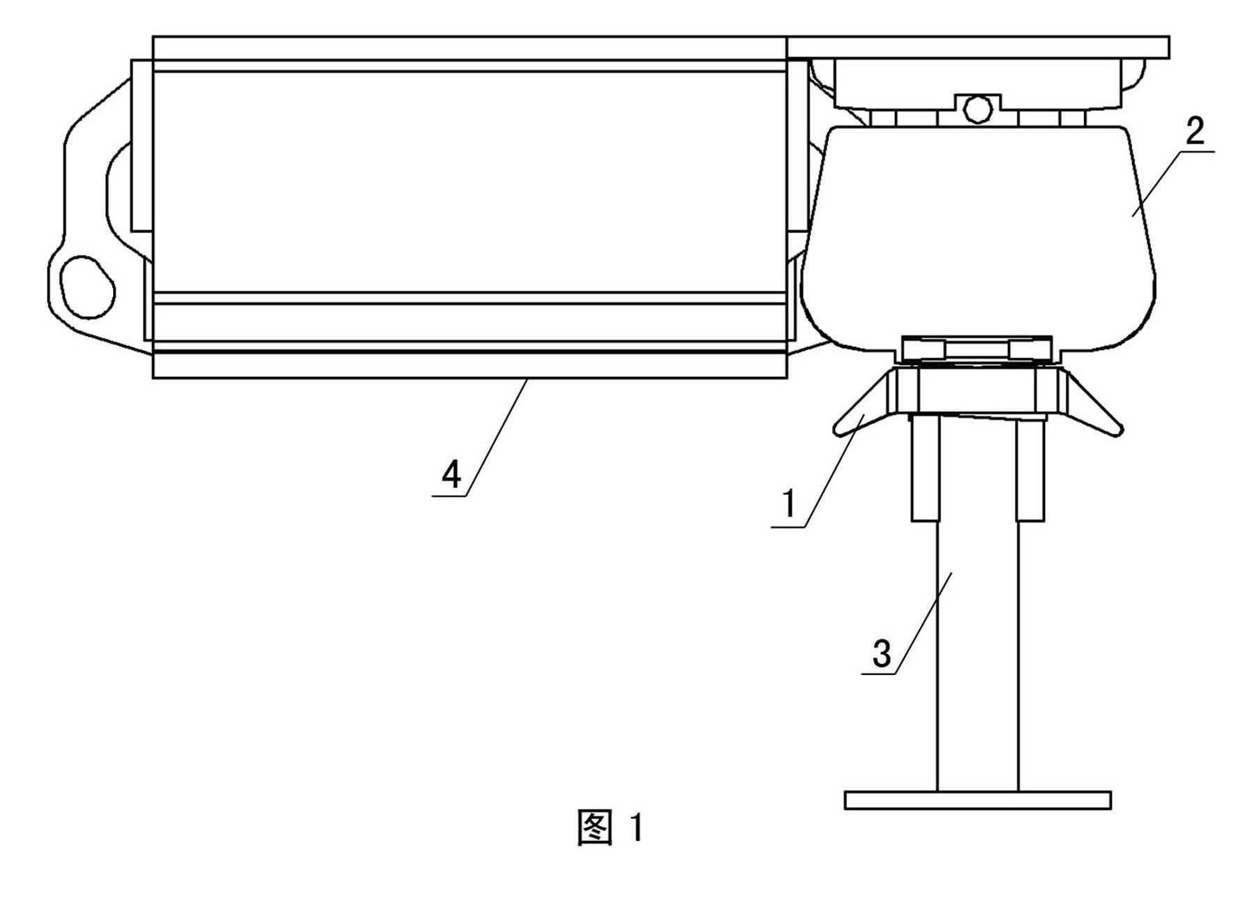 Early-dismantling support of aluminum alloy top plate