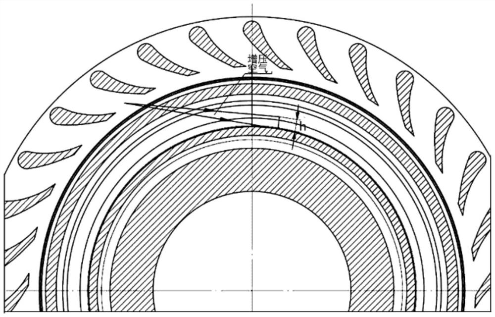 Lubricating oil sealing structure and aircraft engine