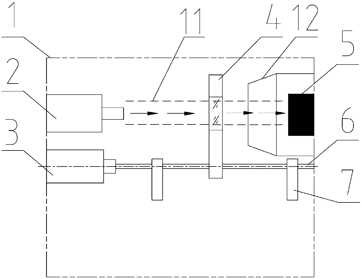 Dust concentration sensor and dust concentration detection module