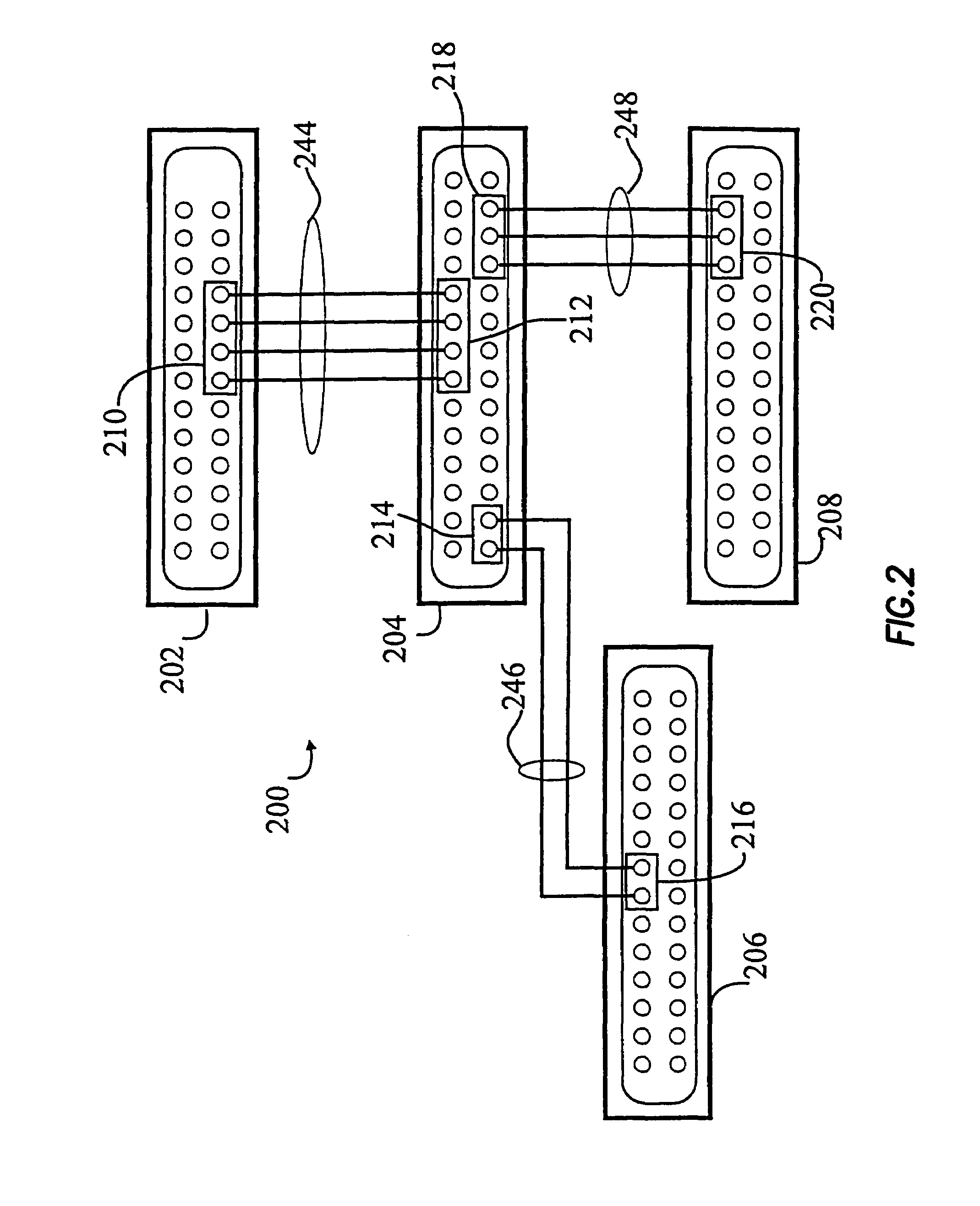 Network communication device including bonded ports for increased bandwidth