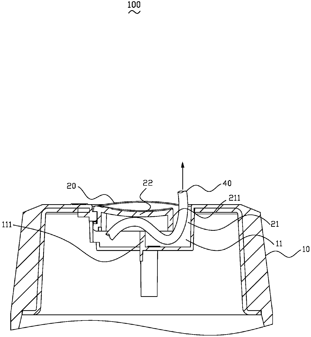 Lamp assembly structure