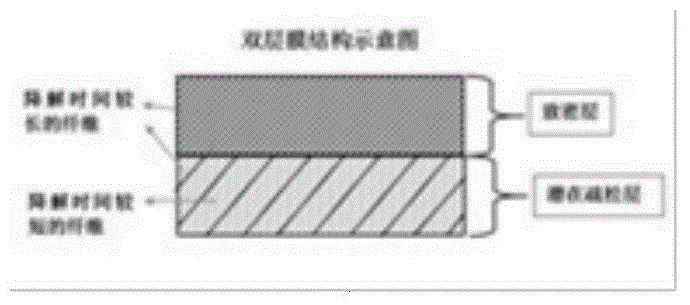 Guided tissue regeneration membrane as well as preparation method and application thereof