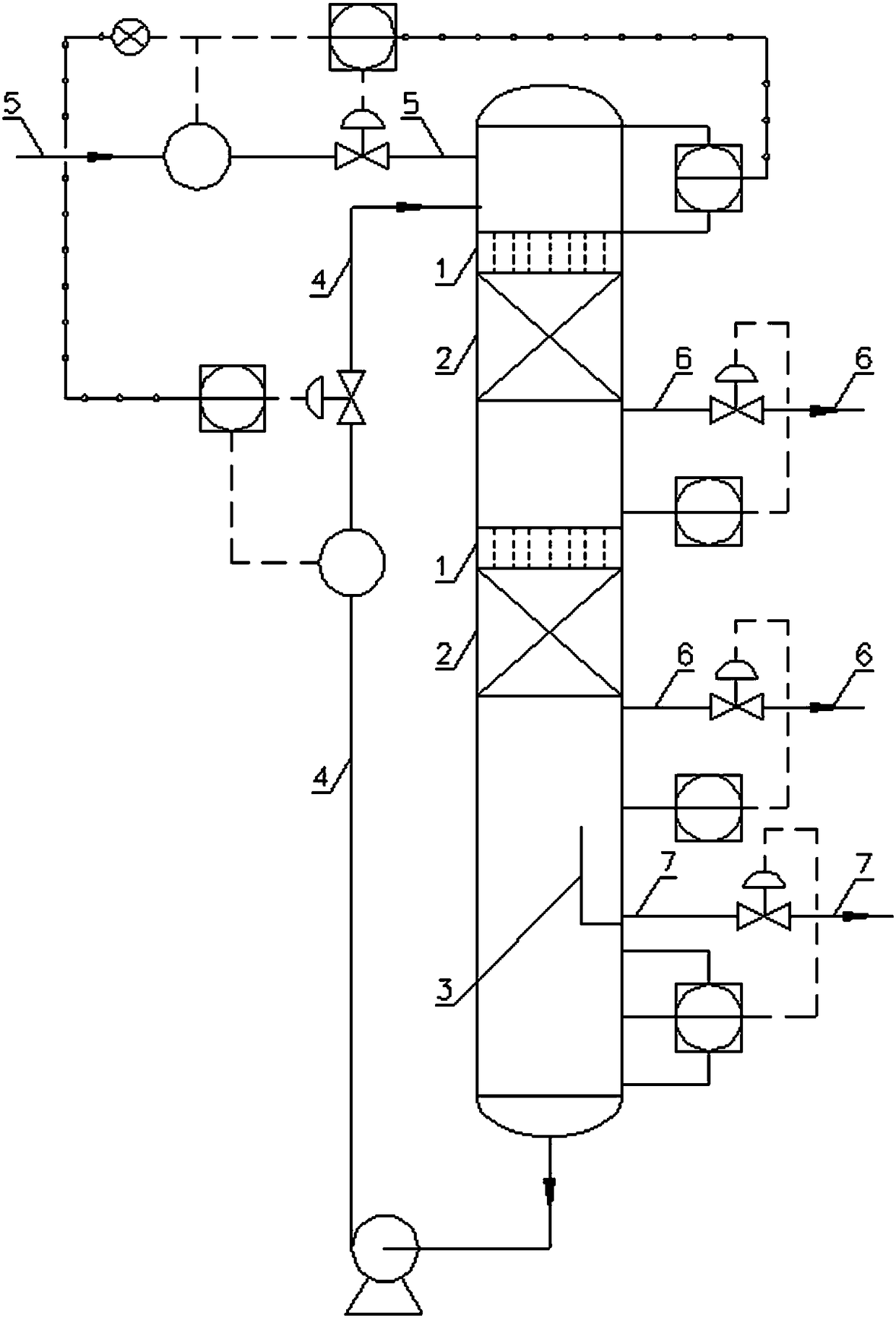 Silicon carbide micro-channel alkylation reactor and application method thereof