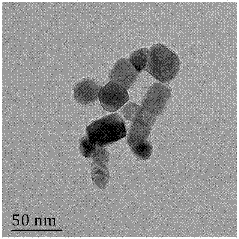 Preparation method of near-infrared light codoped silver sulfide nano-luminescence material