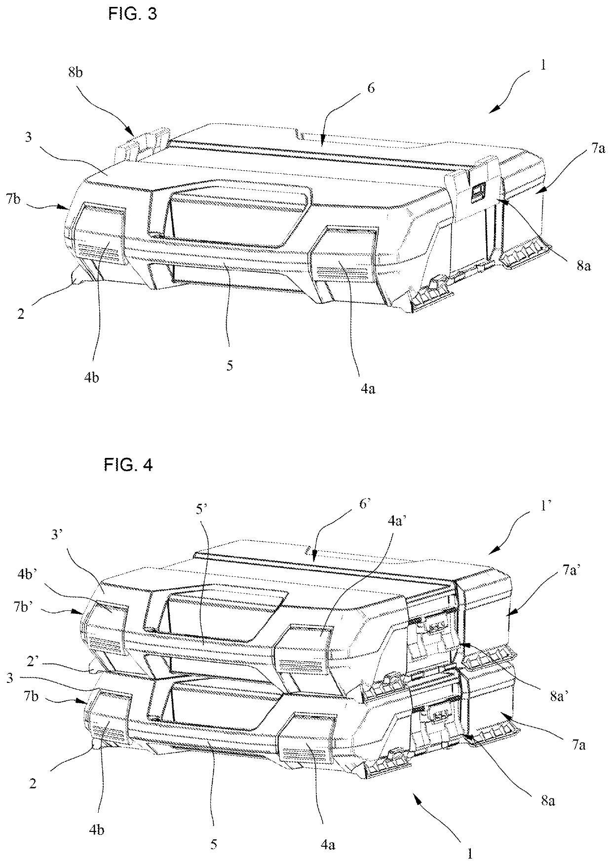 Stackable system container