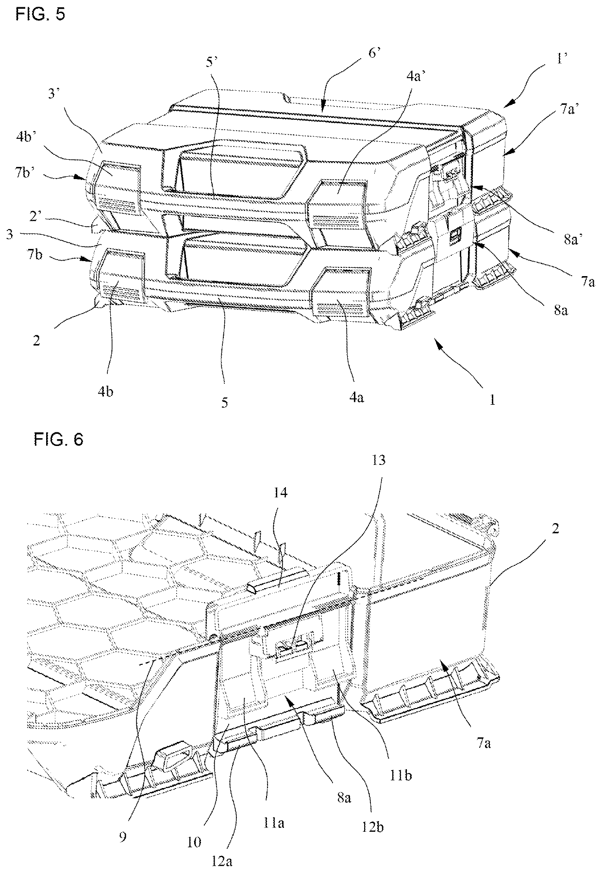 Stackable system container