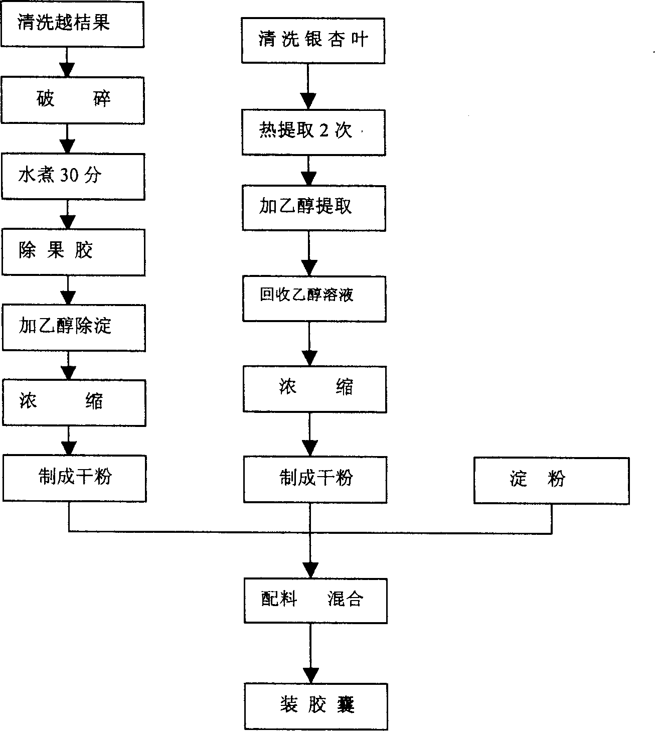 Plant extract composition for preventing and treating myopia and sight fatigne and its preparation method