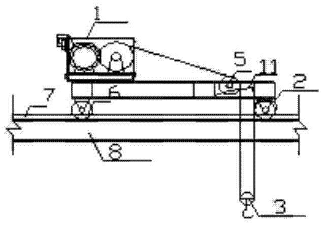 Blast furnace large pre-building block furnace feeding device and method