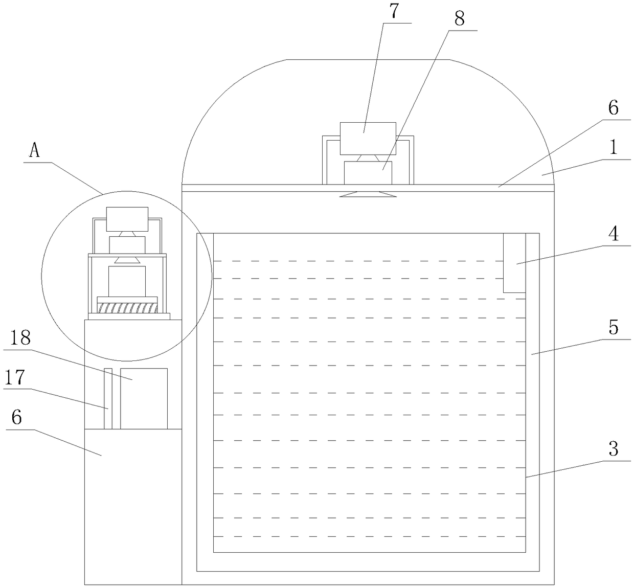 Ultrasonic improved fabric dyeing device and process thereof