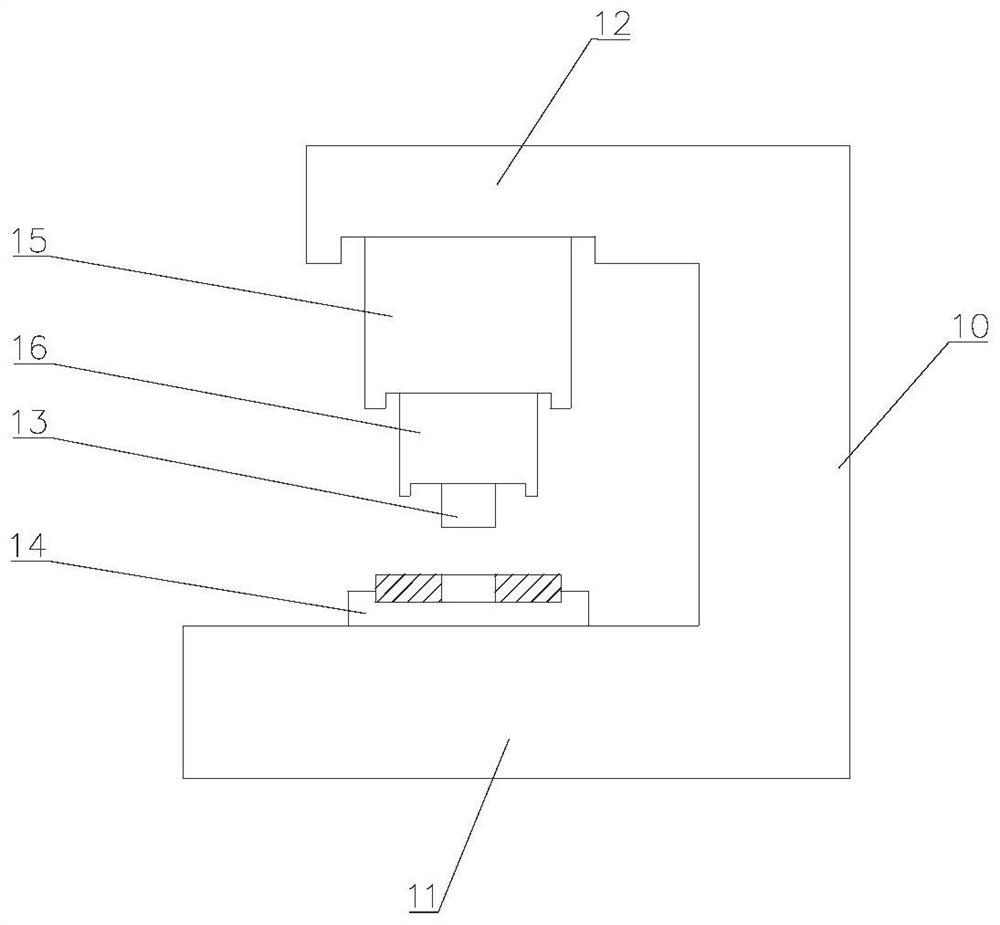 Diffuse reflection structure of scientific-grade CMOS camera and processing method and equipment thereof