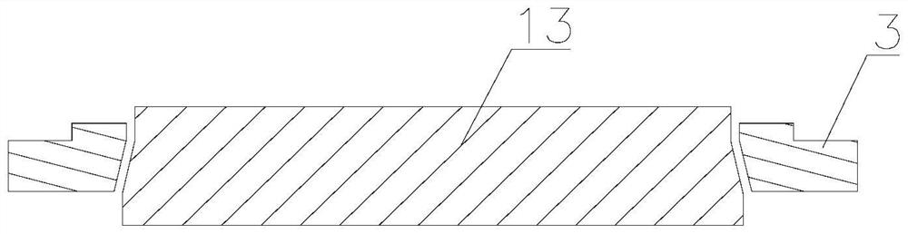 Diffuse reflection structure of scientific-grade CMOS camera and processing method and equipment thereof