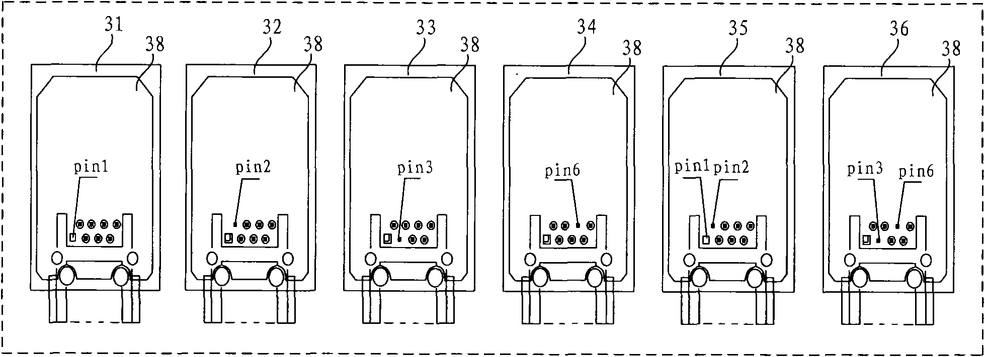 Electrostatic discharge test device, system and method