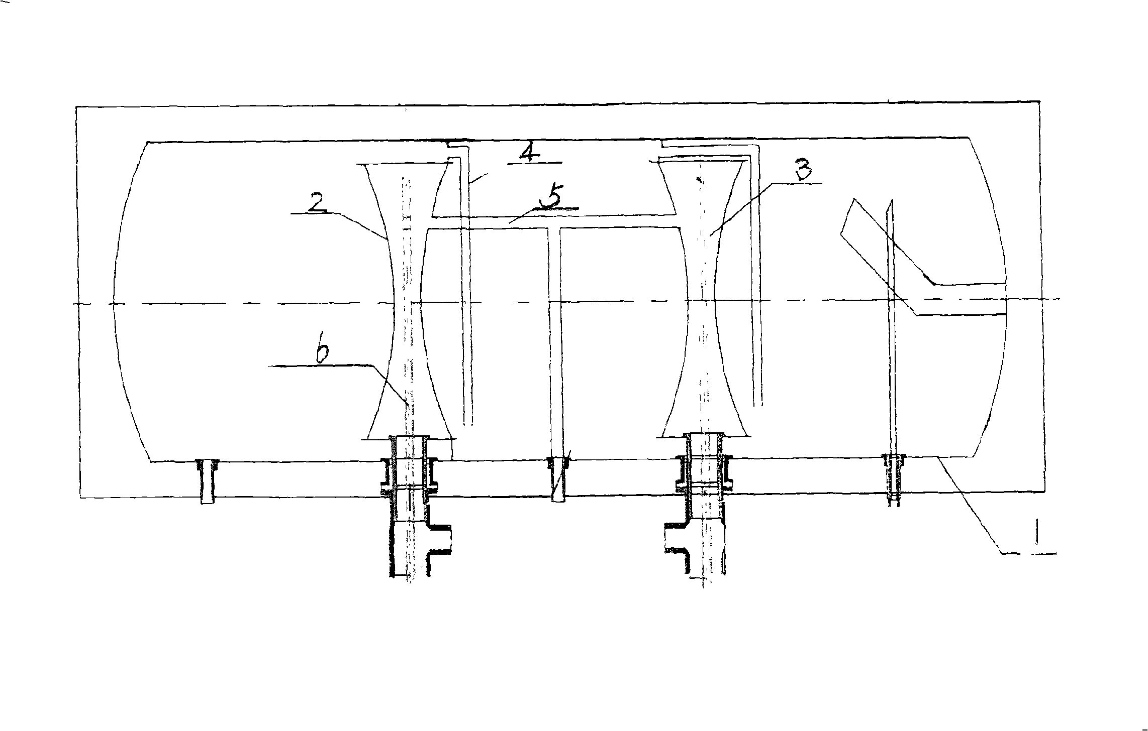 Water tank of splitting solar water heater