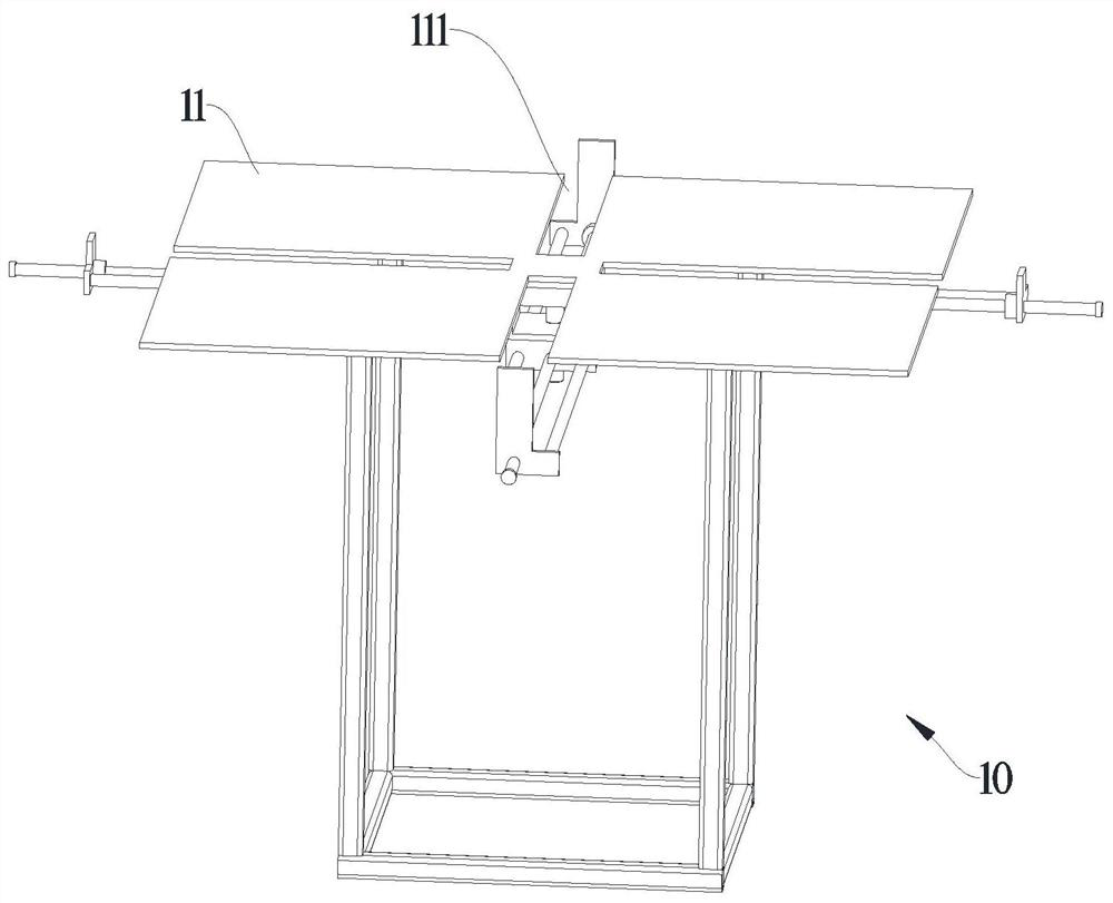 Metal plate bending machine automatic feeding device and working method thereof