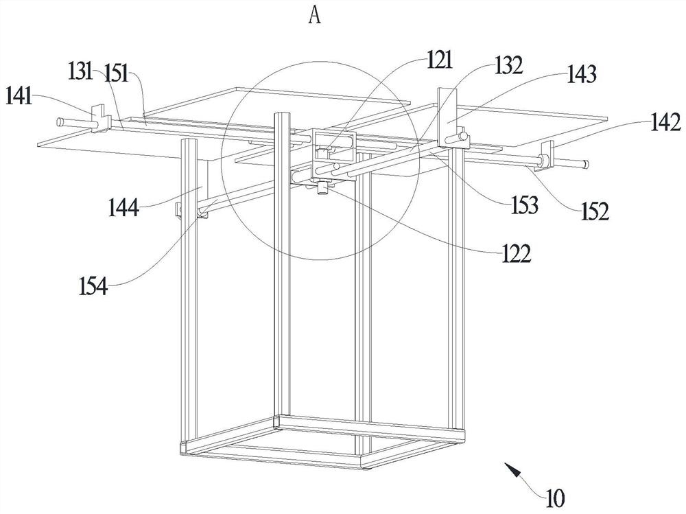 Metal plate bending machine automatic feeding device and working method thereof