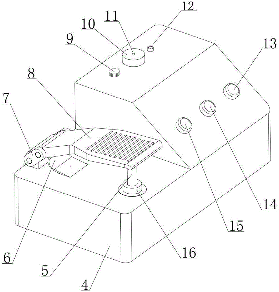 Positive-and-negative pressure driving device for mounting tool of cold shrinking cable sealing cap