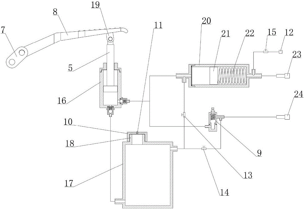 Positive-and-negative pressure driving device for mounting tool of cold shrinking cable sealing cap