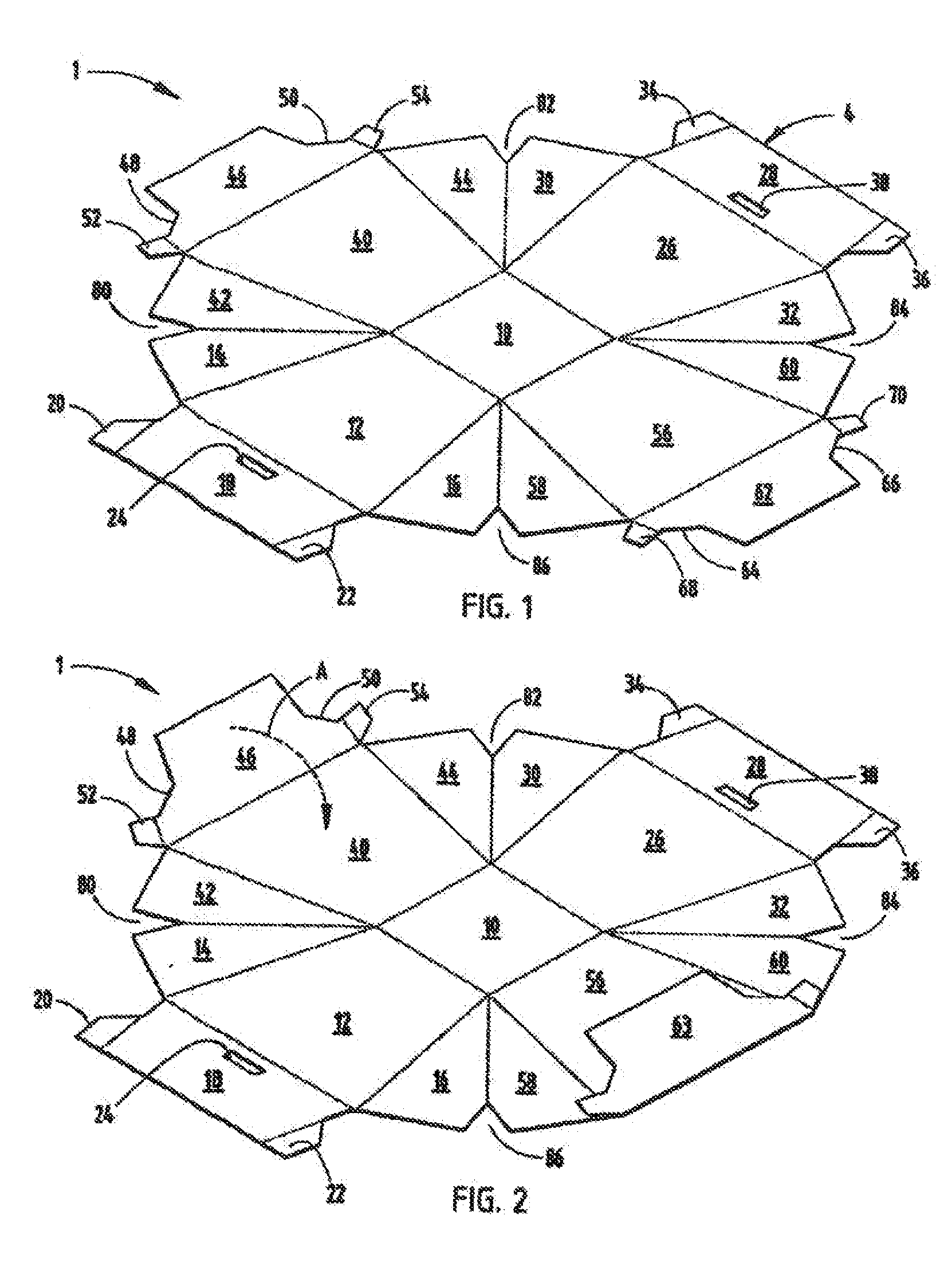 Foldable container and attachments