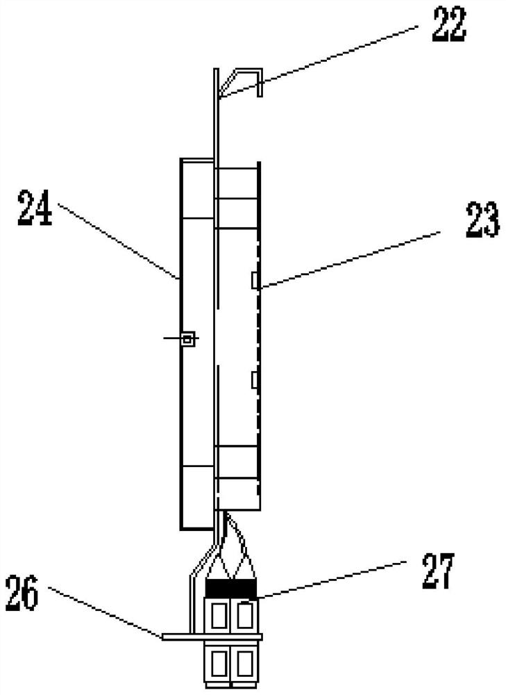 Insertion sheet type melting and distribution separation type optical fiber distribution module and distribution frame