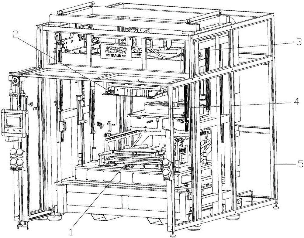 Automatic skin feeding machine