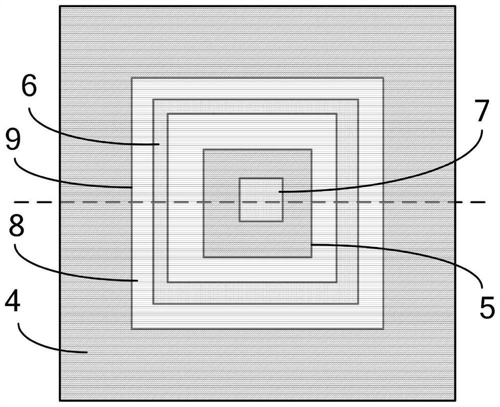 High-reliability SGT device with upper and lower structures